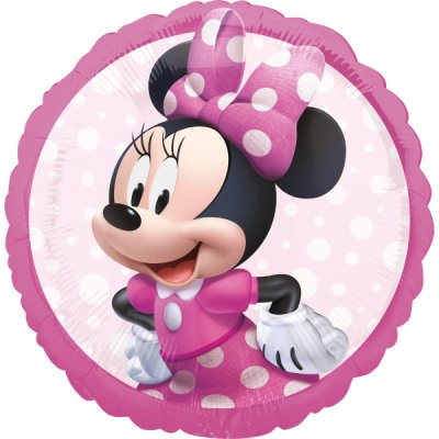 Kruh - Minnie Mouse 43cm - fóliový balónik